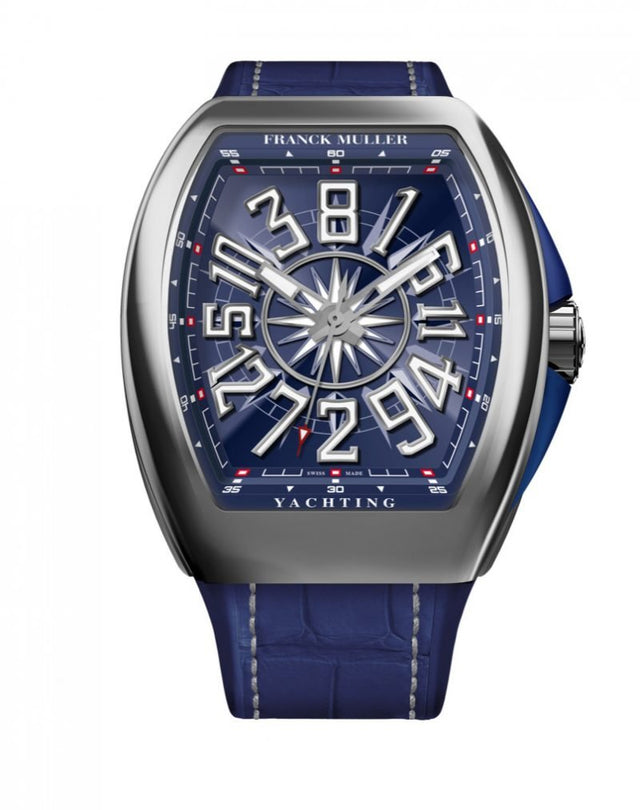 Franck Muller Vanguard Yachting Crazy Hours Men's Watch V 45 CH YACHT (BL) Blue Dial