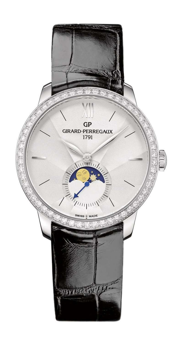 Girard-Perregaux 1966 Moon Phases Woman's Watch 49524D11A171-CK6A