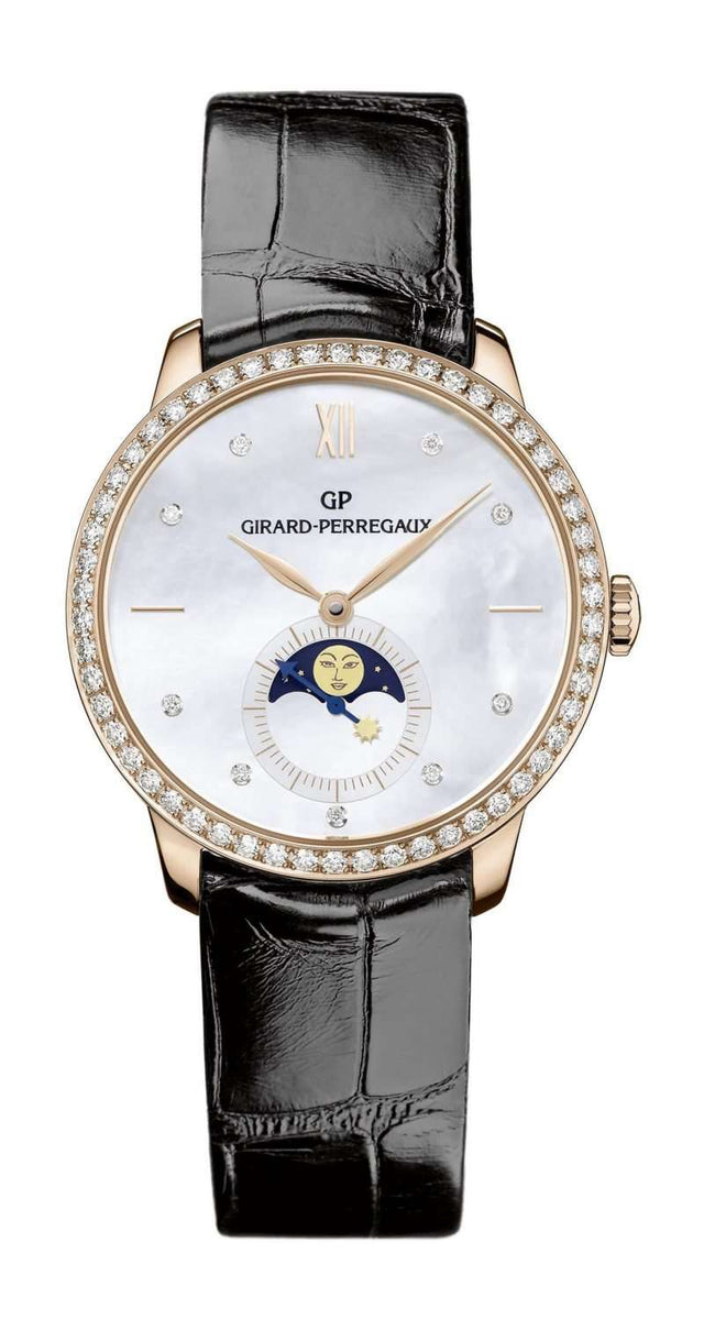Girard-Perregaux 1966 Moon Phases Woman's Watch 49524D52A751-CK6A