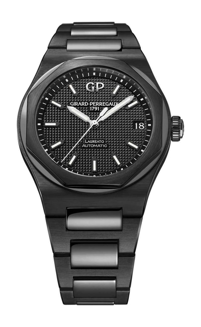 Girard-Perregaux Laureato 42 mm Ceramic Men's Watch 81010-32-631-32A