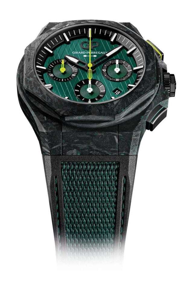 Girard-Perregaux Laureato Absolute Chronograph Aston Martin F1 Edition Men's Watch 81060-41-3071-1CX