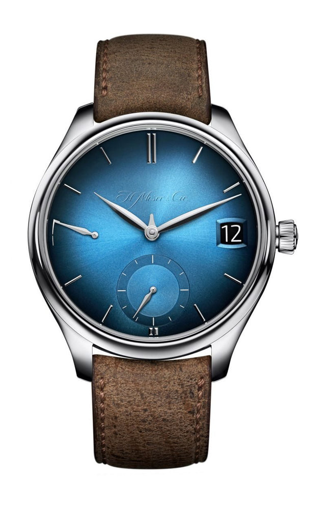 H. Moser & Cie Endeavour Perpetual Calendar Funky Blue Men's Watch 1800-0204