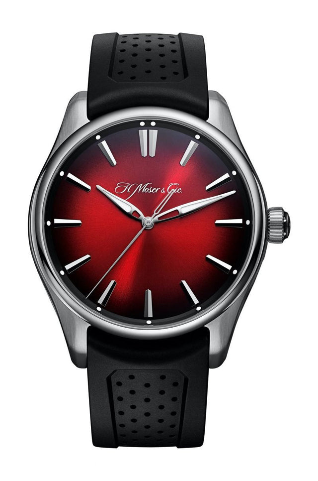 H. Moser & Cie Pioneer Centre Seconds Swiss Mad Red Men's Watch 3200-1207