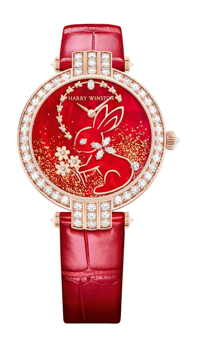 Harry Winston Premier Chinese New Year Automatic 36mm Woman's Watch PRNAHM36RR034