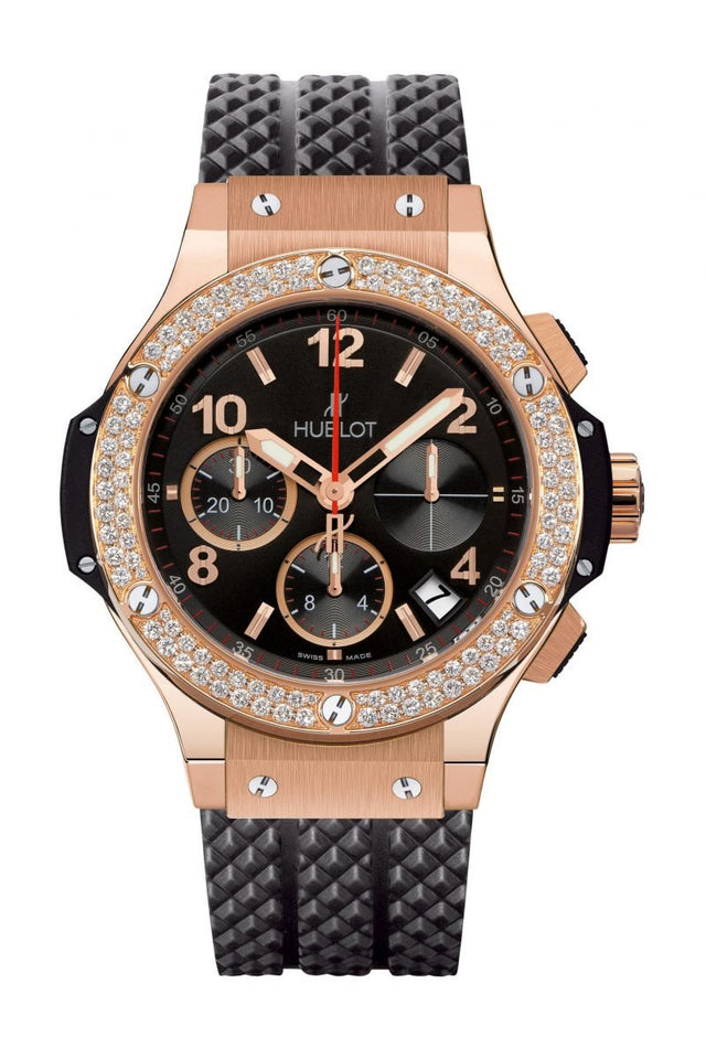 Hublot Big Bang Gold Diamonds Woman's Watch 341.PX.130.RX.114
