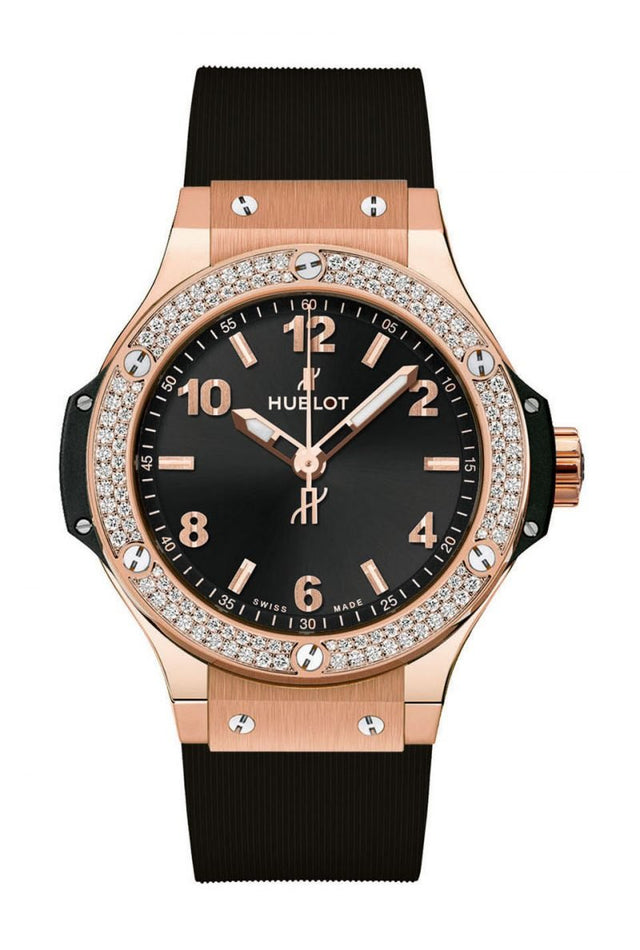 Hublot Big Bang Gold Diamonds Woman's Watch 361.PX.1280.RX.1104
