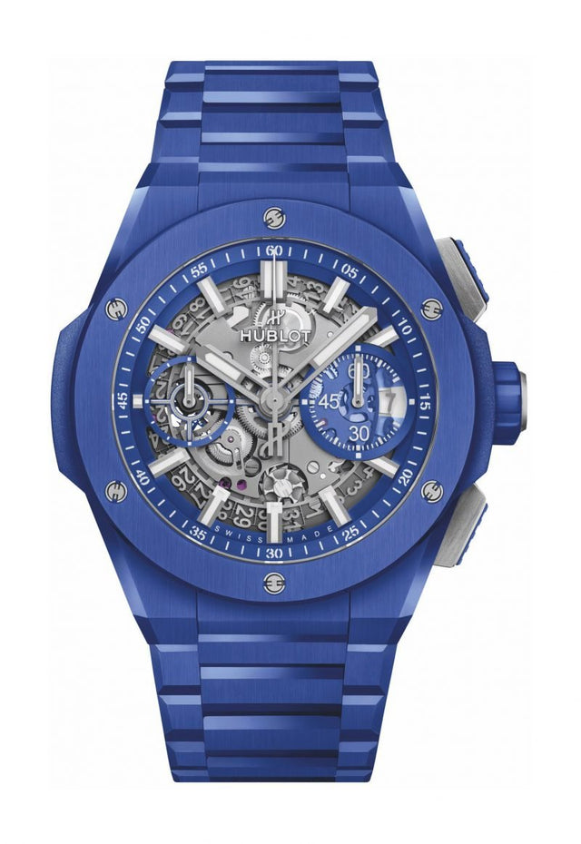 Hublot Big Bang Integral Indigo Blue Ceramic Men's Watch 451.EX.5210.EX