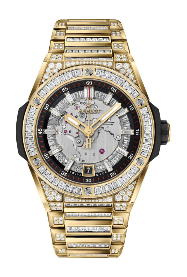 Hublot Big Bang Integrated Time Only Yellow Gold Jewellery Men's Watch 456.VX.0130.VX.9804