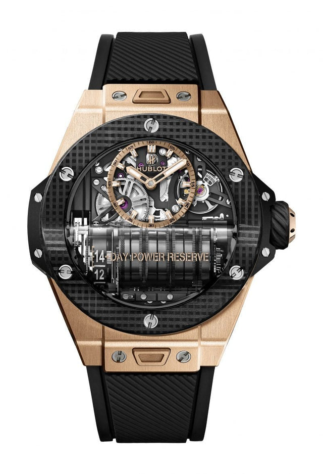 Hublot Big Bang MP-11 Power Reserve 14 Days King Gold 3D Carbon Men's Watch 911.OQ.0118.RX