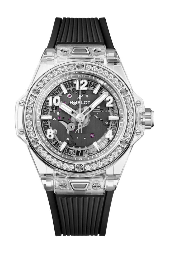 Hublot Big Bang One Click Sapphire Diamonds Men's Watch 465.JX.4902.RX.1204