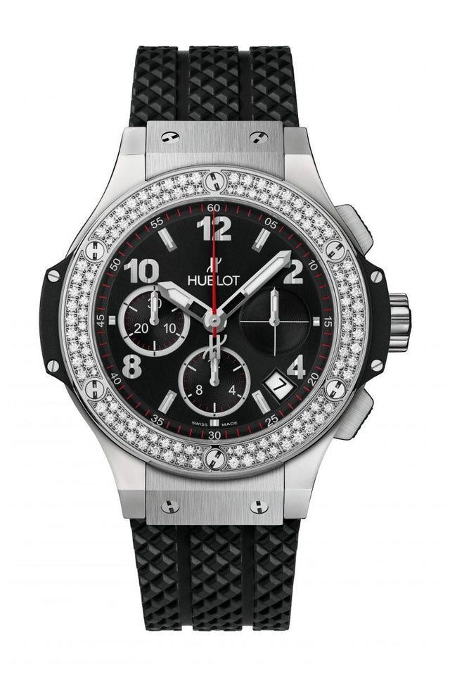 Hublot Big Bang Steel Diamonds Woman's Watch 341.SX.130.RX.114