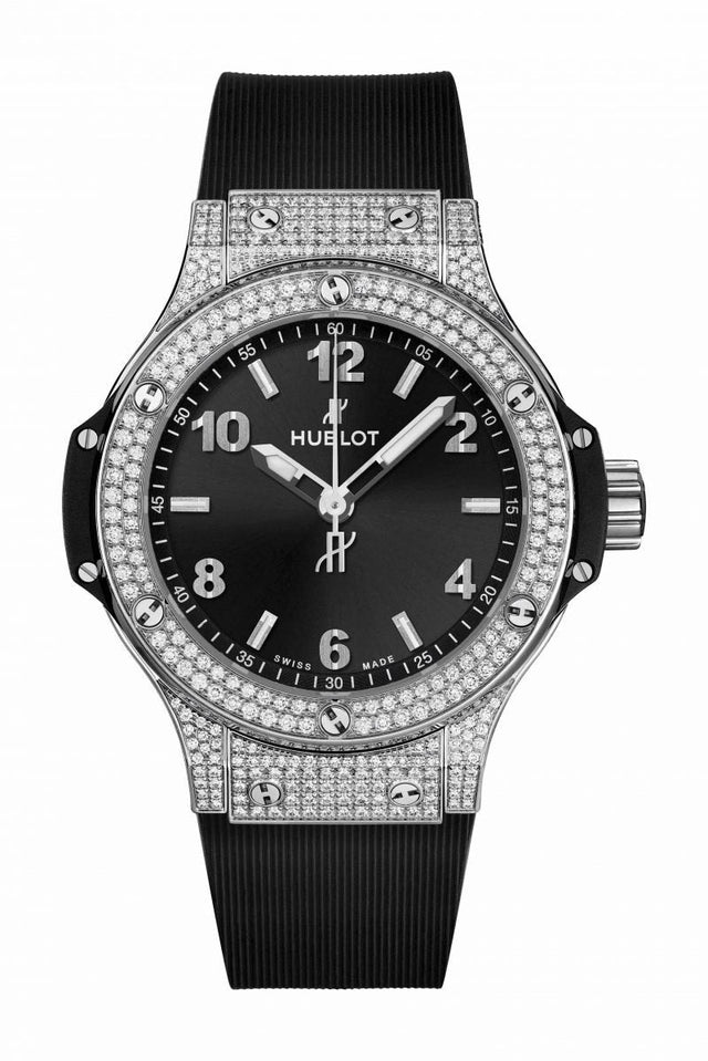 Hublot Big Bang Steel Pavé Woman's Watch 361.SX.1270.RX.1704