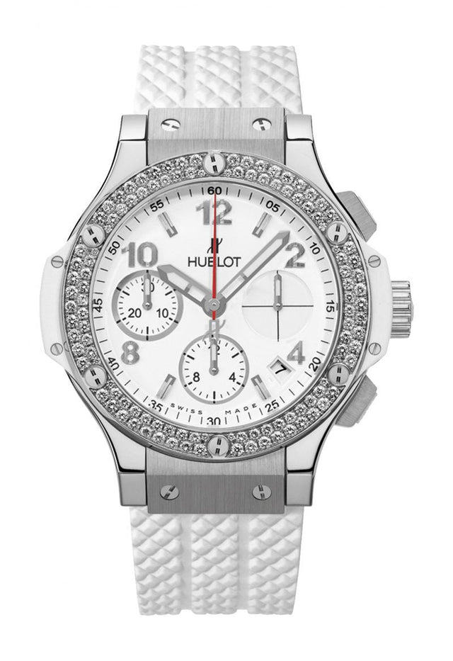 Hublot Big Bang Steel White Diamonds Woman's Watch 342.SE.230.RW.114