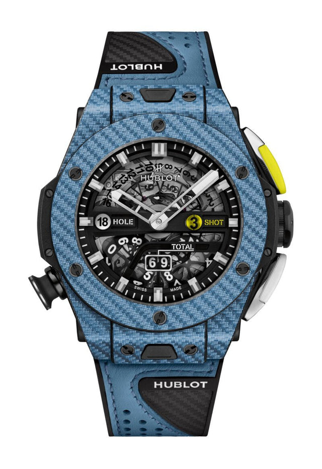 Hublot Big Bang Unico Golf Sky Blue Carbon Men's Watch 416.YE.1120.VR