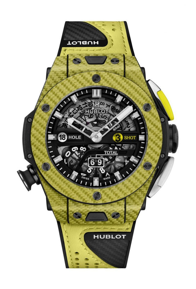 Hublot Big Bang Unico Golf Yellow Carbon Men's Watch 416.YY.1120.VR
