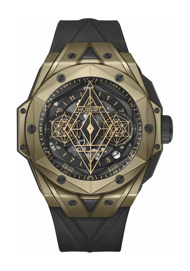 Hublot Big Bang Unico Sang Bleu II Magic Gold Men's Watch 418.MX.1103.RX.MXM22