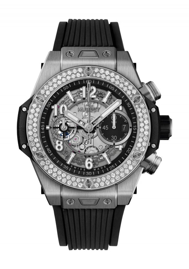 Hublot Big Bang Unico Titanium Diamonds Men's Watch 411.NX.1170.RX.1104