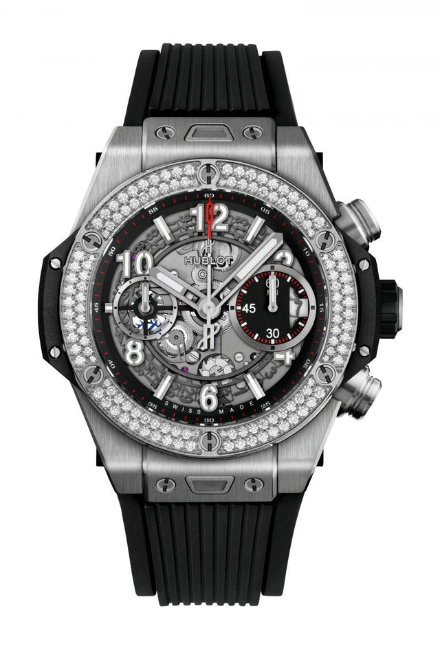 Hublot Big Bang Unico Titanium Diamonds Men's Watch 441.NX.1170.RX.1104