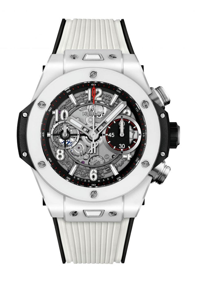 Hublot Big Bang Unico White Ceramic Men's Watch 441.HX.1170.RX