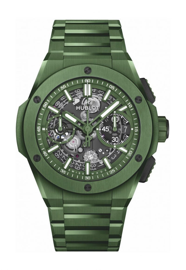 Hublot Big Bang Integral Green Ceramic Men's Watch 451.GX.5220.GX