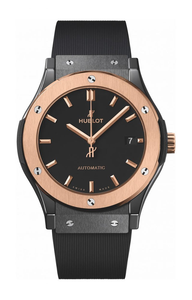 Hublot Classic Fusion Ceramic King Gold Woman's Watch 581.CO.1181.RX