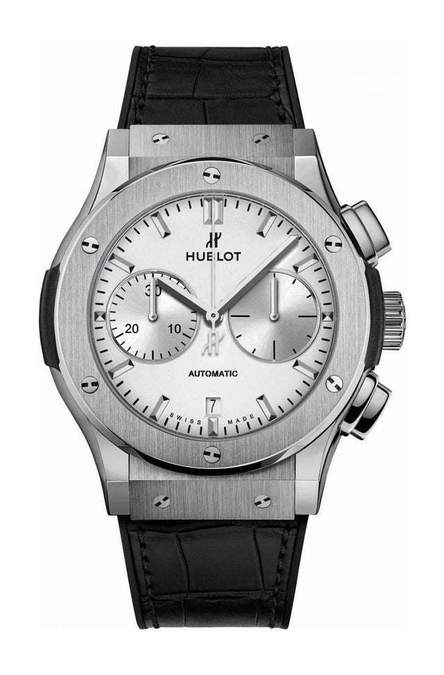 Hublot Classic Fusion Chronograph Titanium Opalin Men's Watch 541.NX.2611.LR