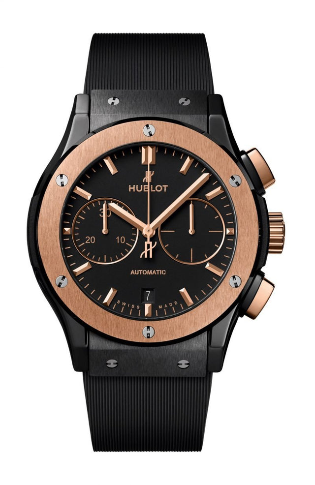 Hublot Classic Fusion Chronograph Ceramic King Gold Men's Watch 521.CO.1181.RX