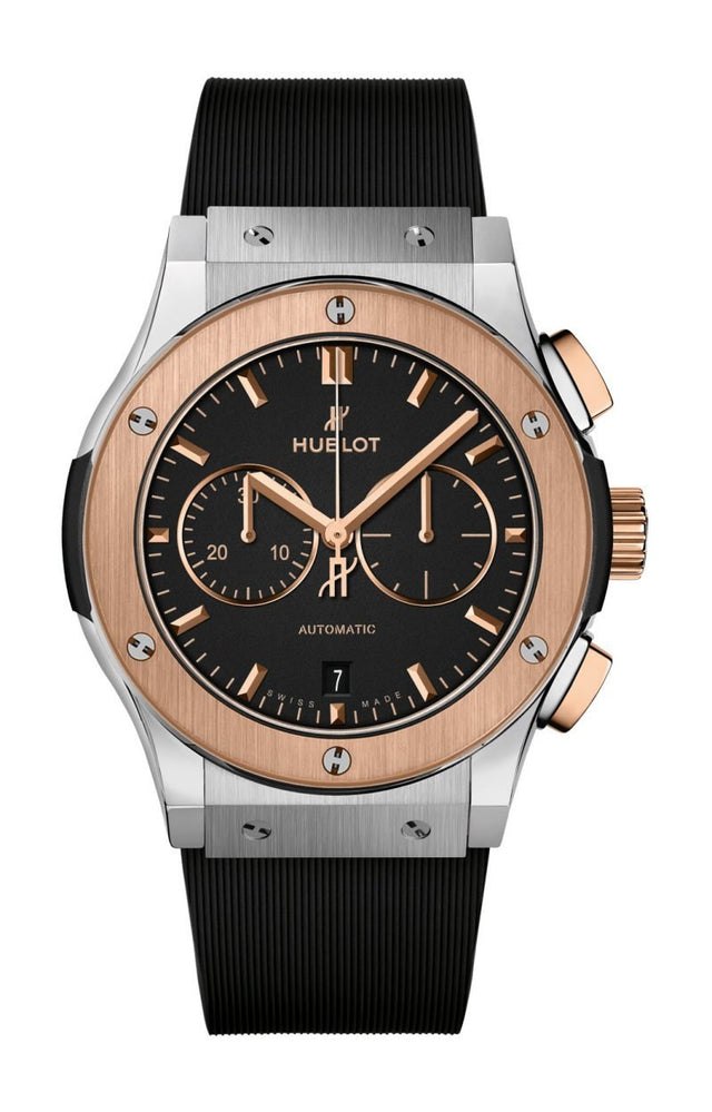 Hublot Classic Fusion Chronograph Titanium King Gold Men's Watch 521.NO.1181.RX