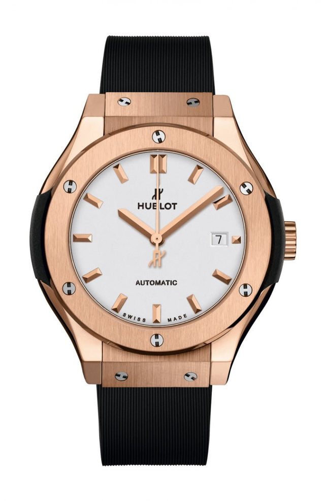 Hublot Classic Fusion King Gold Opalin Woman's Watch 582.OX.2610.RX