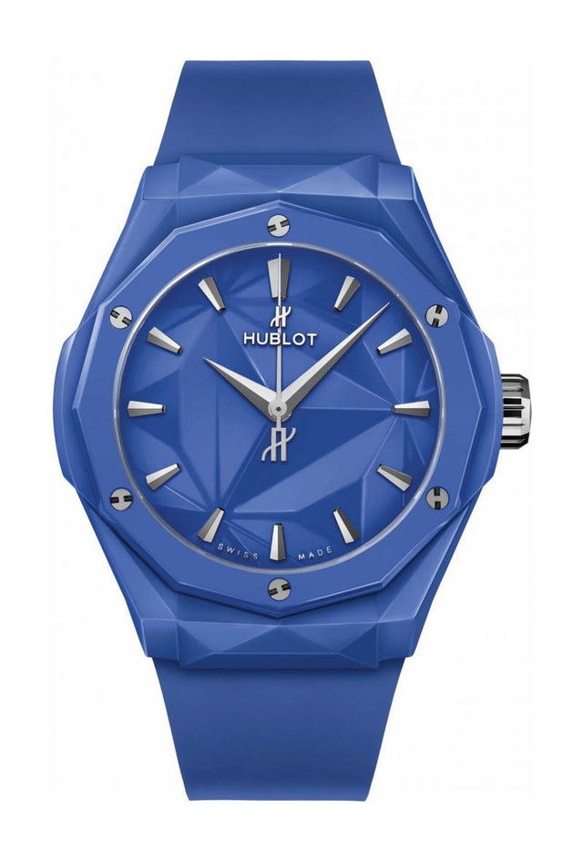 Hublot Classic Fusion Orlinski Blue Ceramic 40mm Men's Watch 550.ES.5100.RX.ORL21