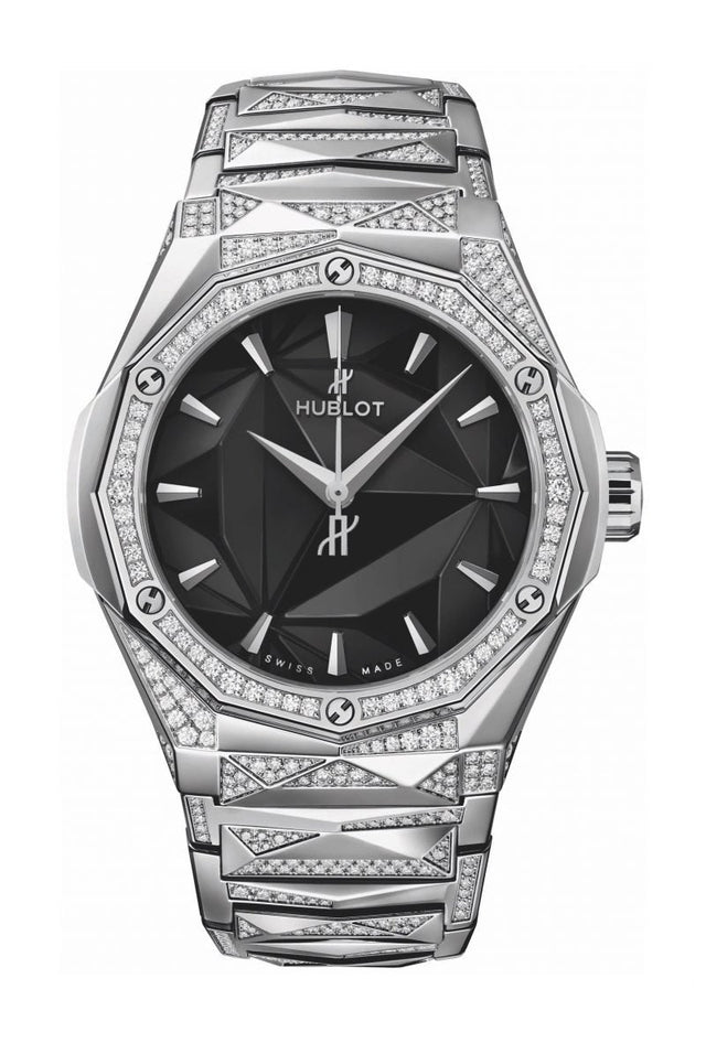 Hublot Classic Fusion Orlinski Bracelet Alternative Pavé Men's Watch 550.NS.1800.NS.3804.ORL22