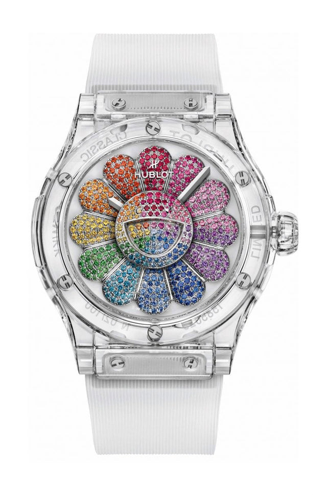 Hublot Classic Fusion Takashi Murakami Sapphire Rainbow Men's Watch 507.JX.0800.RT.TAK21