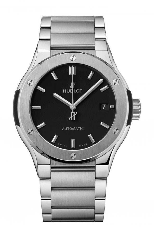 Hublot Classic Fusion Titanium Bracelet Men's Watch 568.NX.1170.NX