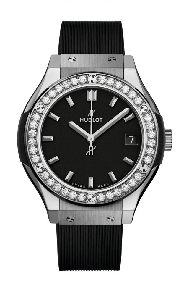 Hublot Classic Fusion Titanium Diamonds Men's Watch 565.NX.1470.RX.1204