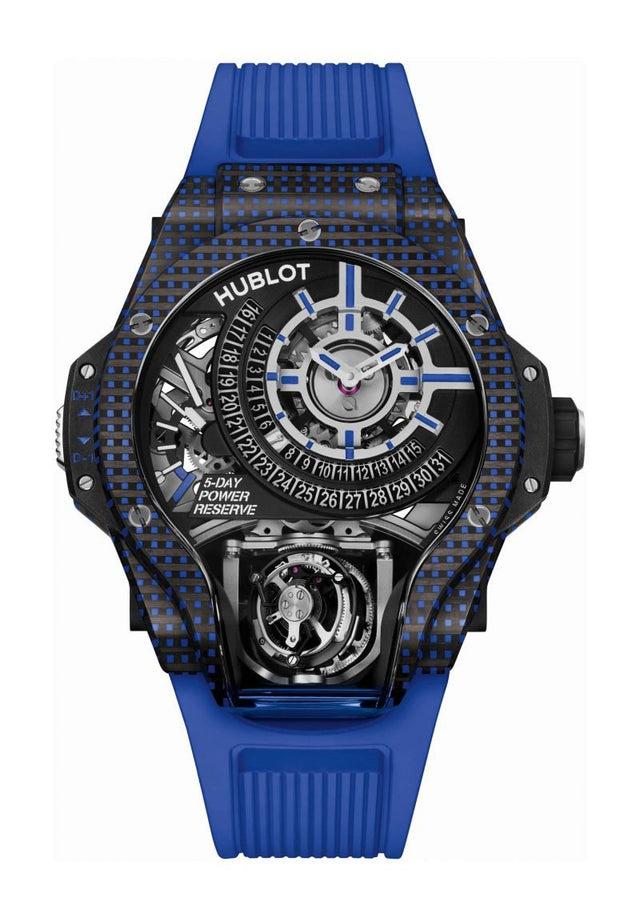 Hublot MP-09 Tourbillon Bi-Axis 5 Days Power Reserve 3D Carbone Men's Watch 909.QDB.1120.RX