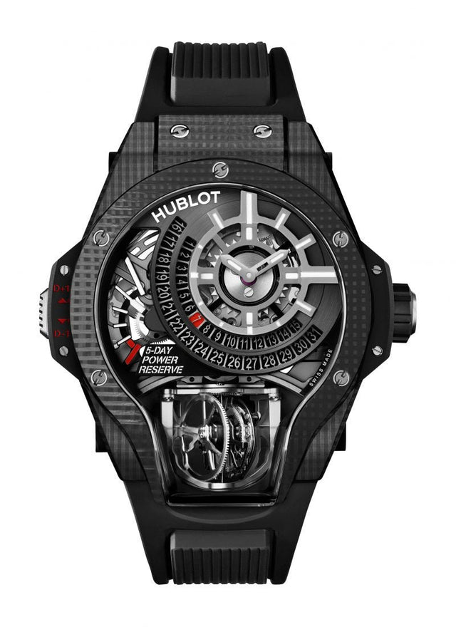 Hublot MP-09 Tourbillon Bi-Axis 3D Carbon Men's Watch 909.QD.1120.RX