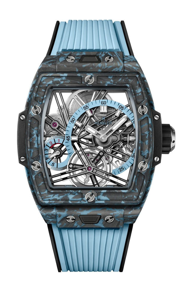 Hublot Spirit of Big Bang 5-Day Power Reserve Carbon Sky Blue Men's Watch 645.QL.5117.RX