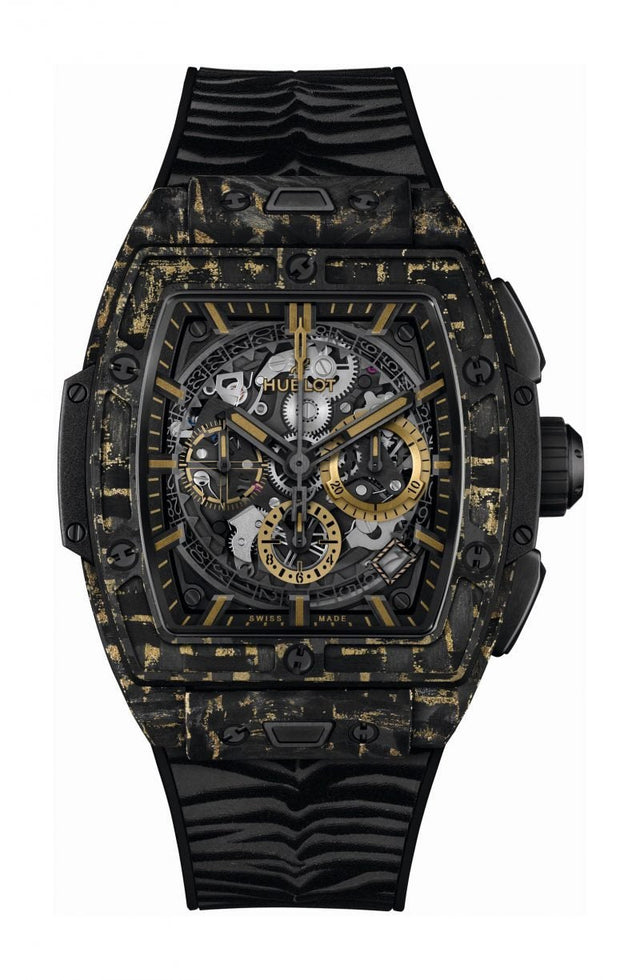 Hublot Spirit of Big Bang Carbon Gold Tiger Men's Watch 642.QX.0113.RX.TIG22