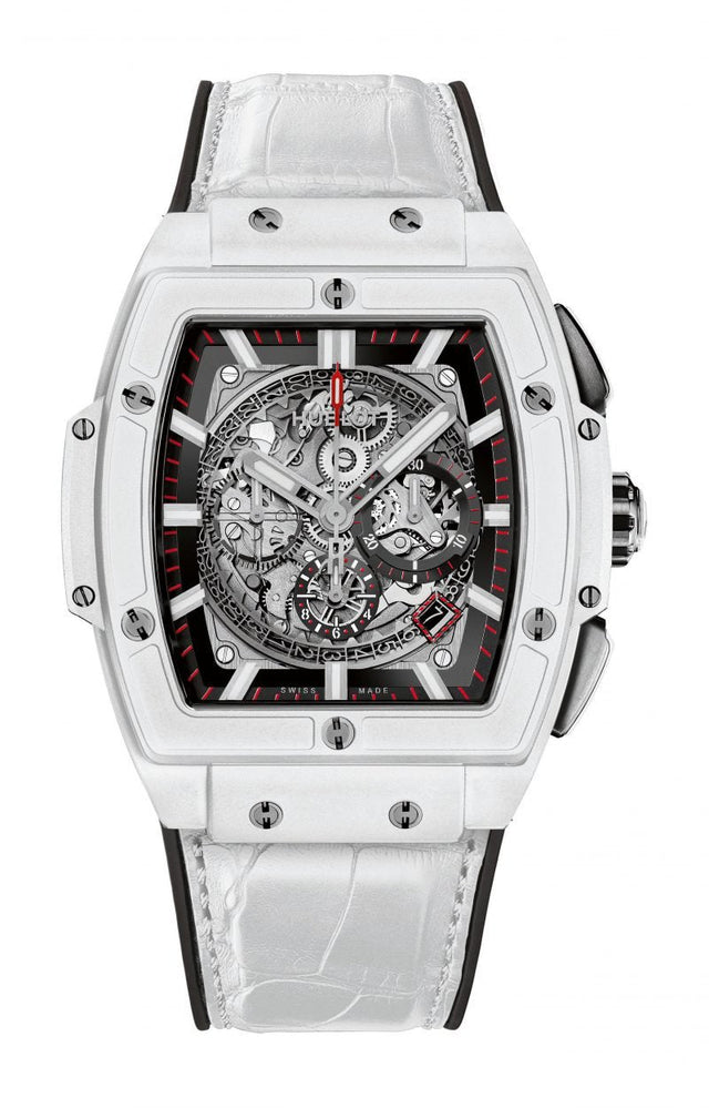 Hublot Spirit Of Big Bang White Ceramic Men's Watch 601.HX.0173.LR