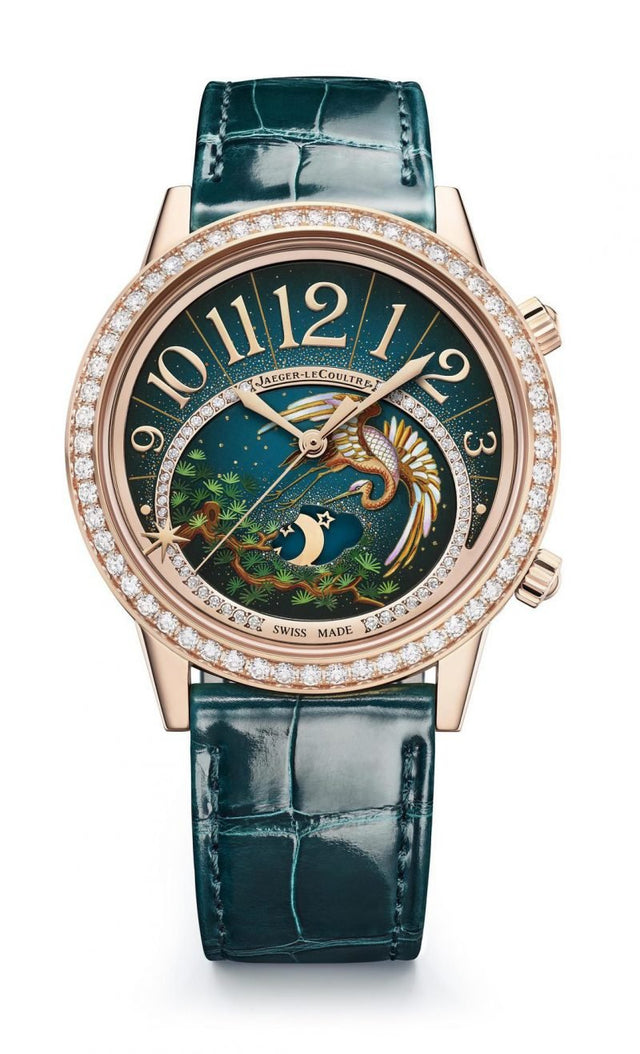 Jaeger-LeCoultre Rendez-Vous Sonatina Peaceful Nature Crane Woman's watch Q35924J1