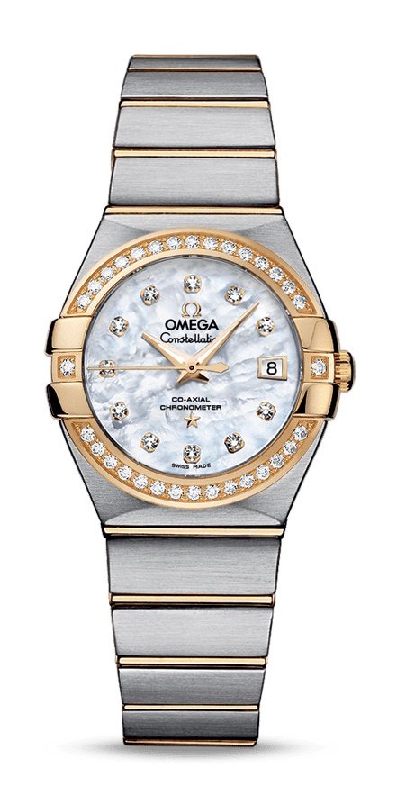 Omega Co-Axial Chronometer 27 mm Woman's watch 123.25.27.20.55.003