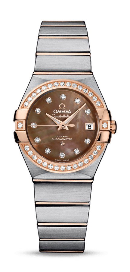 Omega Co-Axial Chronometer 27 mm Woman's watch 123.25.27.20.57.001