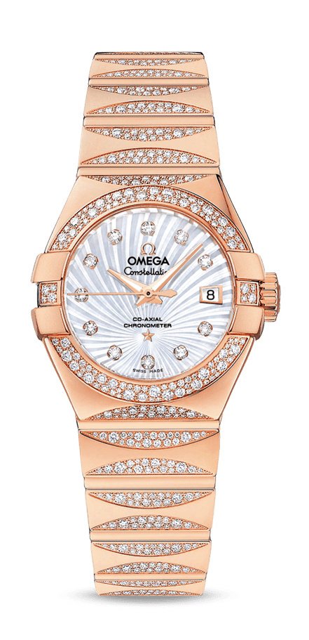 Omega Co-Axial Chronometer 27 mm Woman's watch 123.55.27.20.55.003