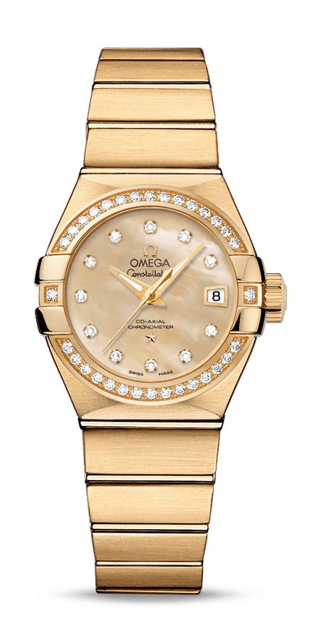 Omega Co-Axial Chronometer 27 mm Woman's watch 123.55.27.20.57.002