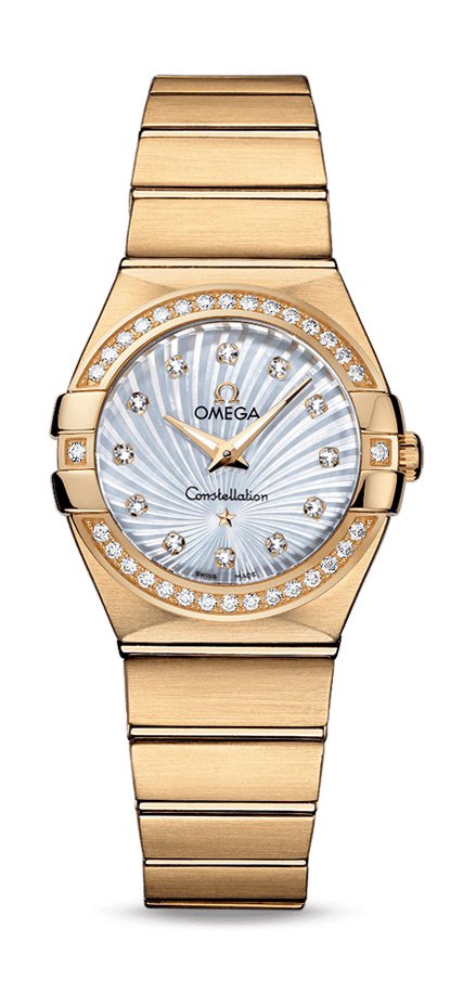 Omega Quartz 27 mm Woman's watch 123.55.27.60.55.003