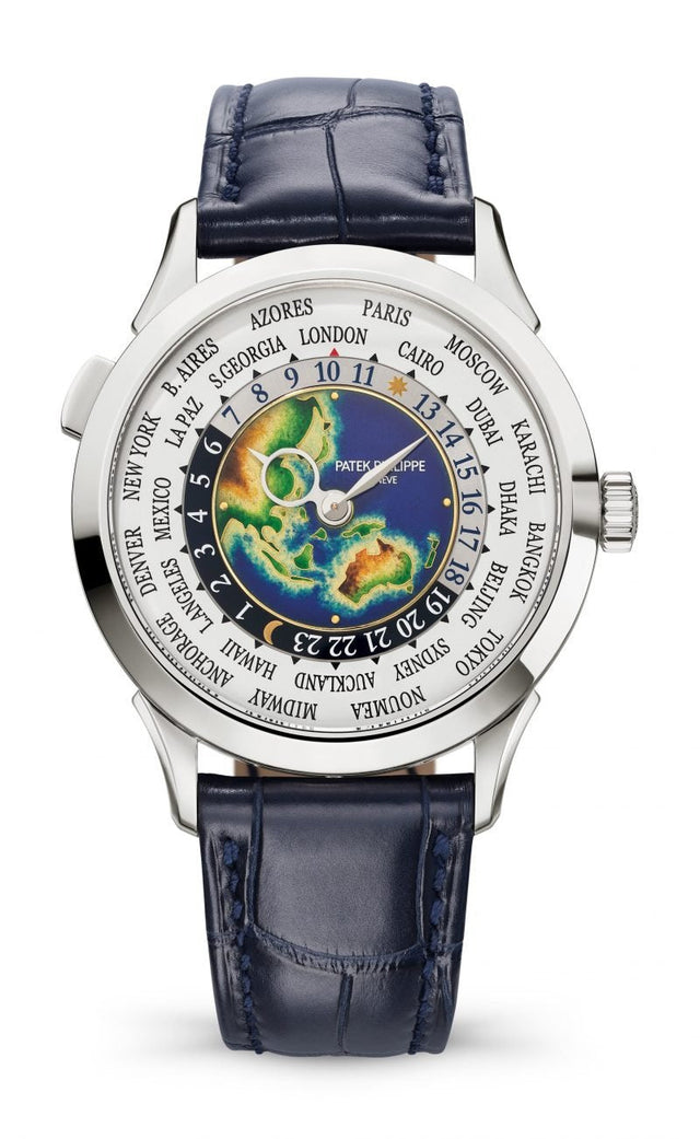 Patek Philippe Complications World Time, Rare Handcrafts Men's watch 5231G-001