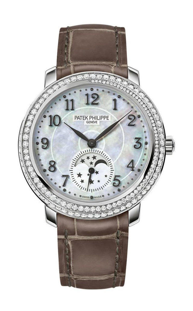 Patek Philippe Complications Diamond Ribbon Joaillerie, Moon Phases Woman's watch 4968G-010