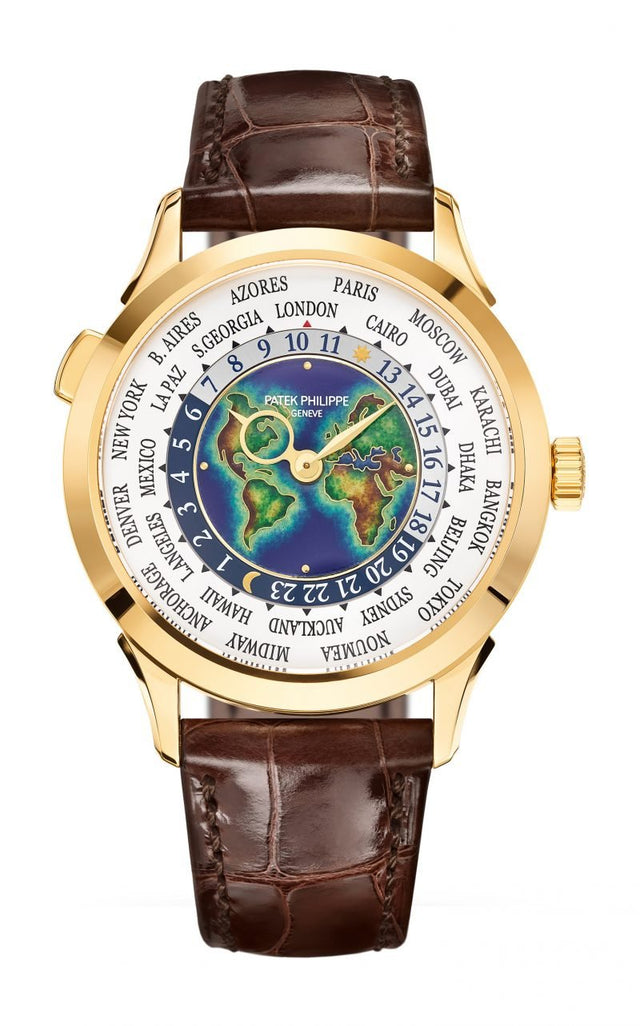 Patek Philippe Complications World Time, Rare Handcrafts Men's watch 5231J-001