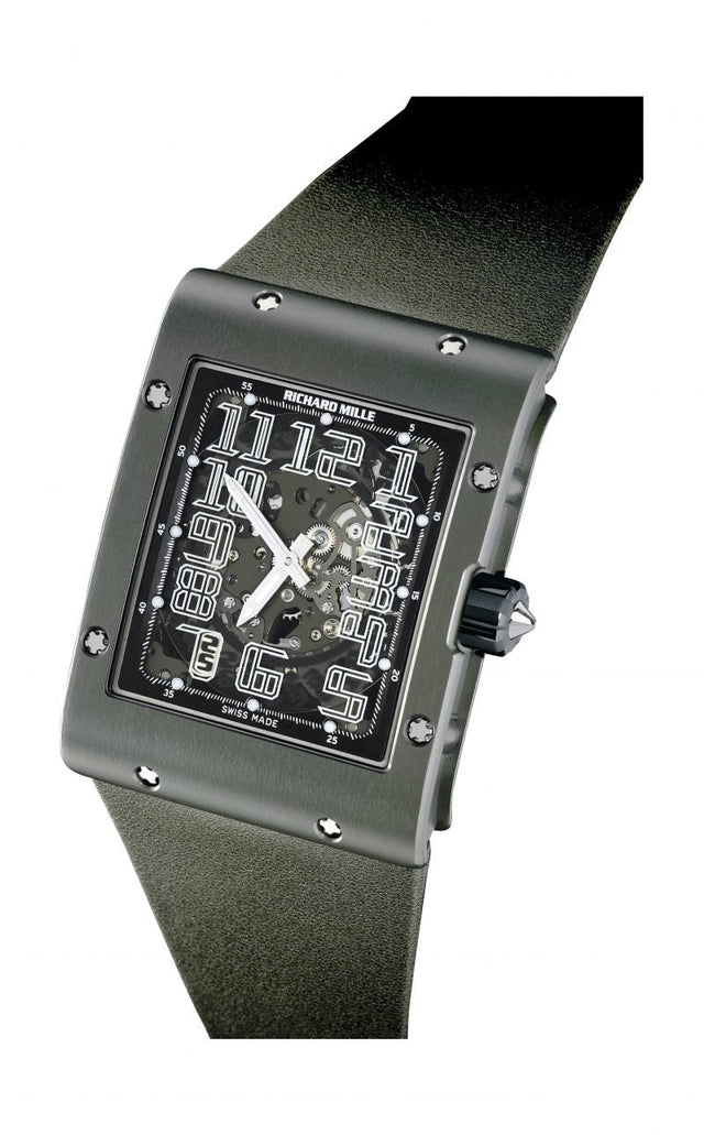 Richard Mille RM 016 Automatic Winding Extra Flat Titalyt Men's watch Titanium