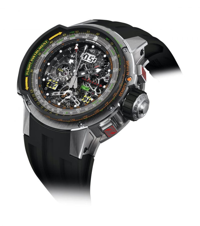 Richard Mille RM 039 Manual Winding Tourbillon Chronograph Aviation Men's watch Titanium